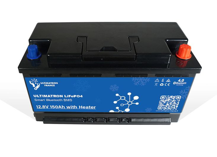 ULTIMATRON ULS-12-150H LiFePO4 12,8V/150Ah 1920Wh s vyhříváním