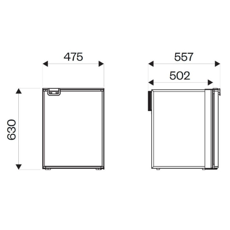 Rozmery Cruise 85 Indel B