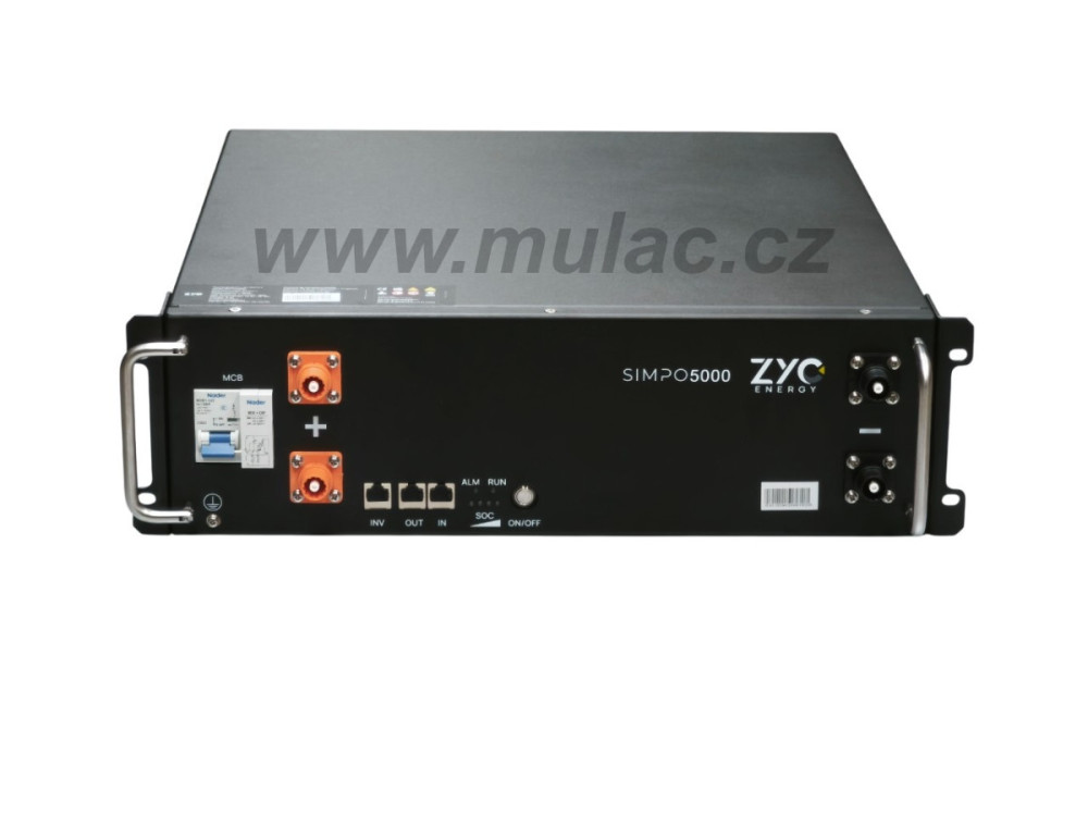 ZYC SIMPO 5000 LiFePO4 51,2V 100Ah 5,12kWh č.2
