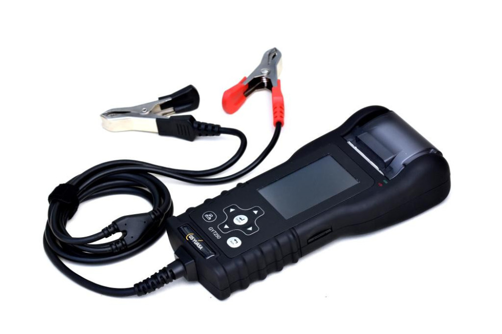 GYT250 YUASA tester autobaterie a elektrického systému, s tiskárnou