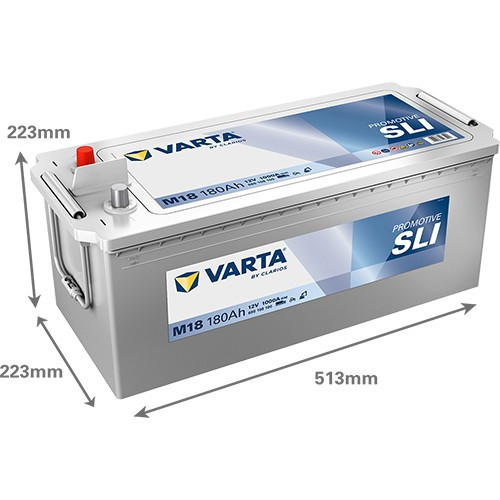 680108 VARTA PROMOTIVE SLI M18 12V 180Ah 1000A