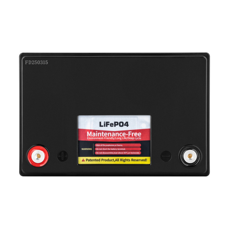 VIPOW LiFePO4 12V 100Ah BMS bez Bluetooth č.2