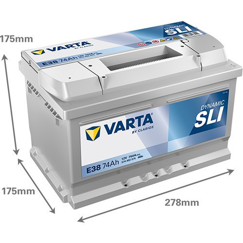 Autobaterie 574402 VARTA SILVER 12V/ 74Ah/750A
