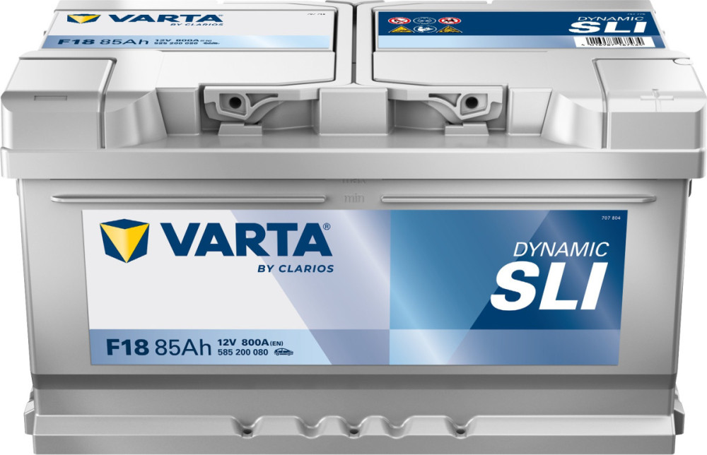 Autobaterie 585200 VARTA SILVER 12V/ 85Ah/800A č.1