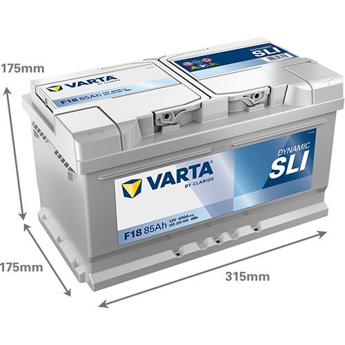 Autobaterie 585200 VARTA SILVER 12V/ 85Ah/800A č.2
