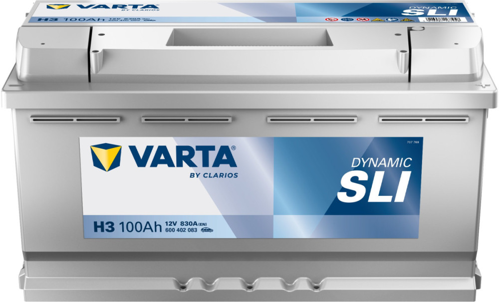 Autobaterie 600402 VARTA SILVER 12V/100Ah/830A č.1
