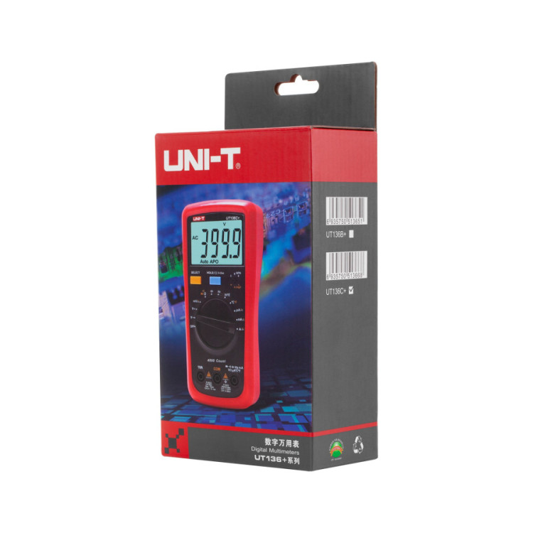 UNI-T multimetr UT136C+, Autorange, True RMS č.4