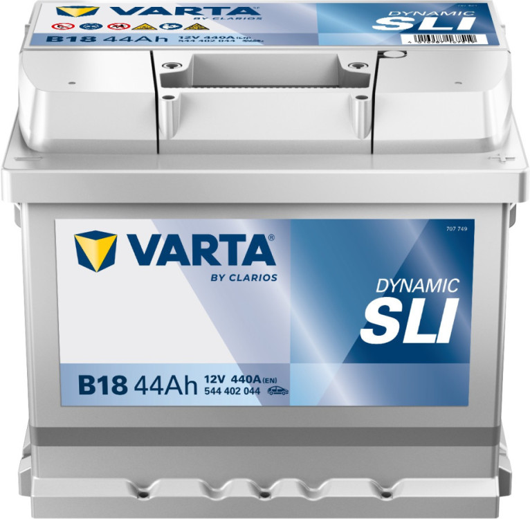 544402 VARTA DYNAMIC SLI B18 12V 44Ah 440A