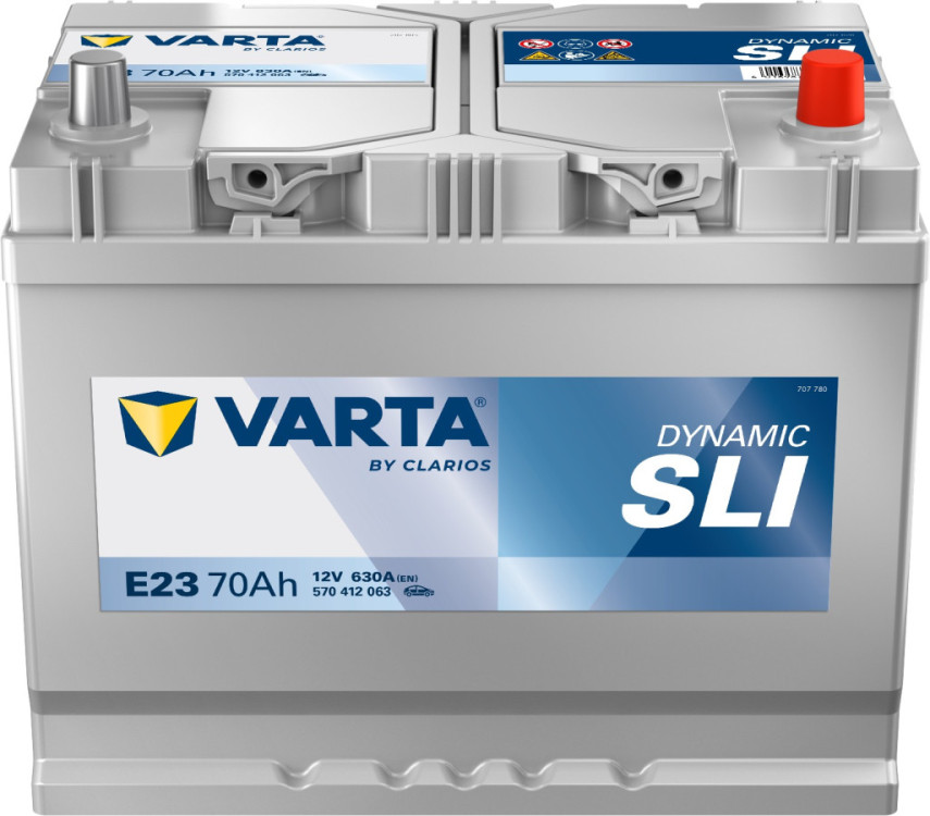 Autobaterie 570412 VARTA BLUE 12V/ 70Ah/630A č.1