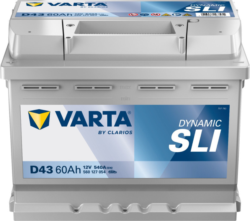 Autobaterie 560127 VARTA BLUE 12V/ 60Ah/540A č.1