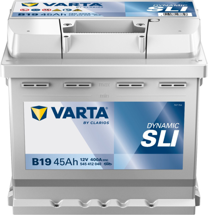 Autobaterie 545412 VARTA BLACK 12V/ 45Ah/400A č.1