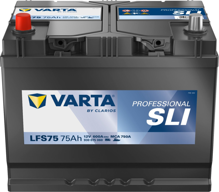 930075 VARTA Professional SLI LFS75 12V 75Ah 600A č.1
