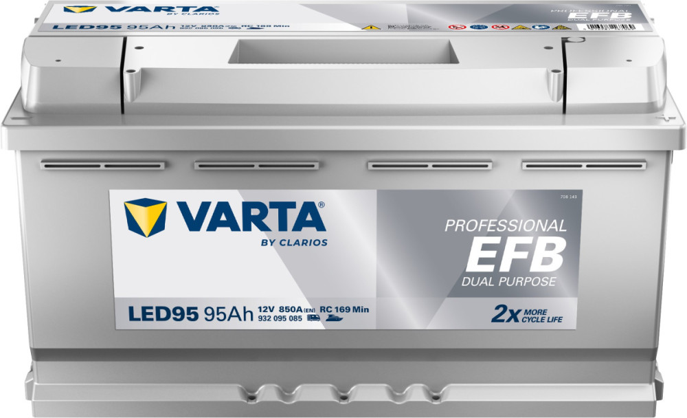 932095 VARTA Prof. EFB LED95 12V 95Ah 850A