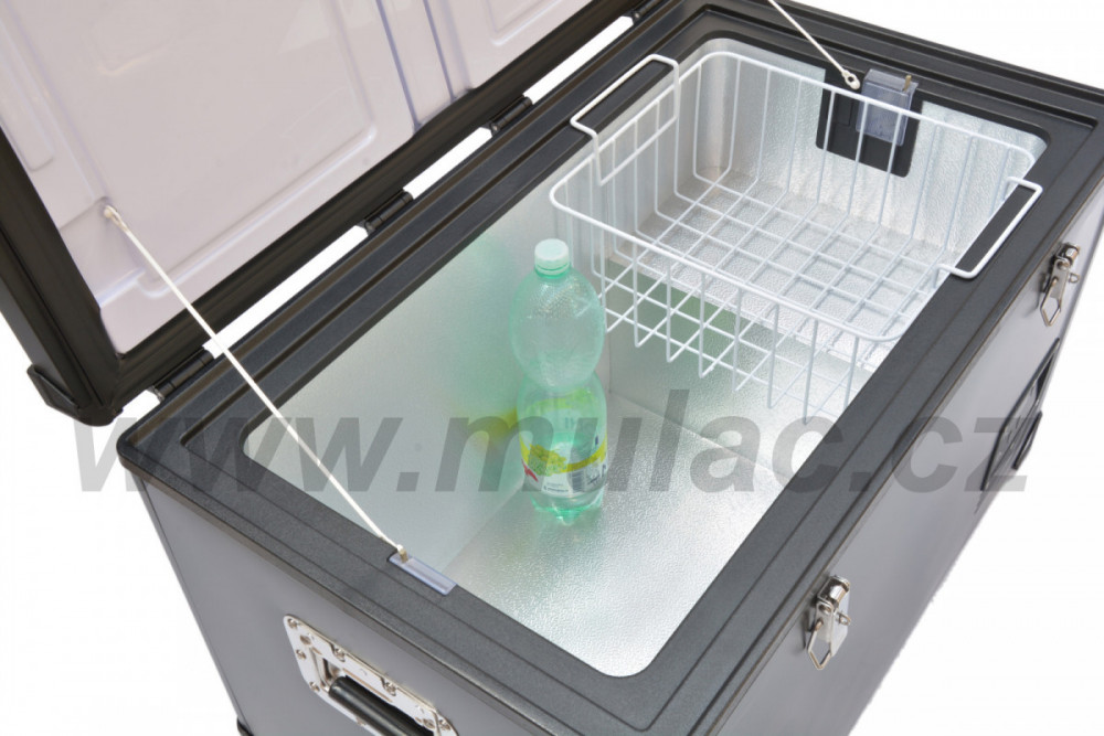 TB74 STEEL BLACK OFF kompresorová autochladnička, 71L, 12/24V č.11