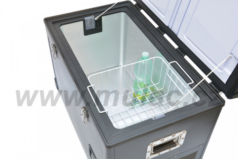 TB74 STEEL BLACK OFF kompresorová autochladnička, 71L, 12/24V č.10