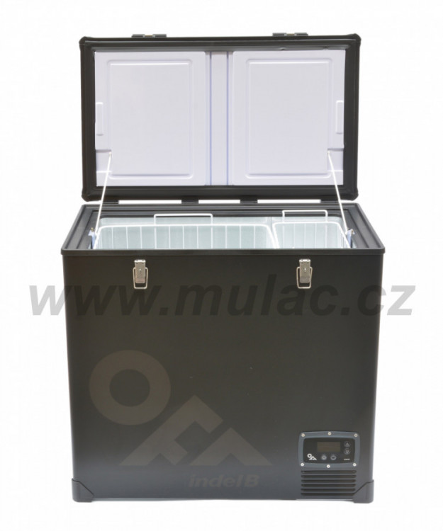 TB130 STEEL BLACK OFF kompresorová autochladnička, 124 litrů, 12/24V č.6