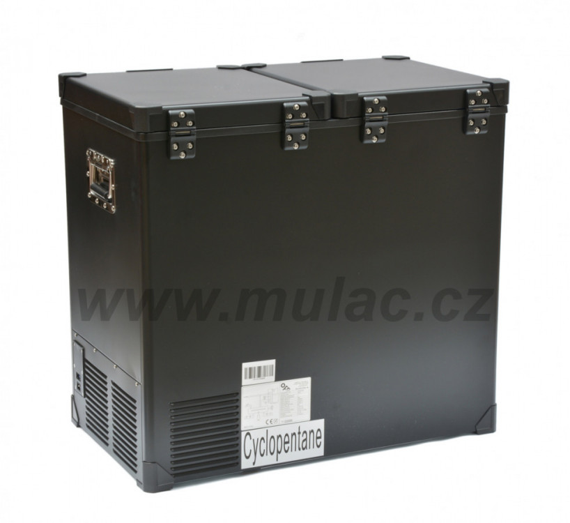 TB118 DD STEEL BLACK OFF kompresorová autochladnička Indel B, 107L, 12/24V č.4