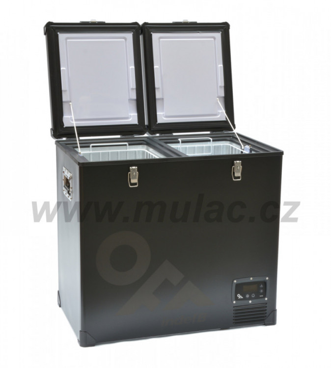 TB118 DD STEEL BLACK OFF kompresorová autochladnička Indel B, 107L, 12/24V č.7