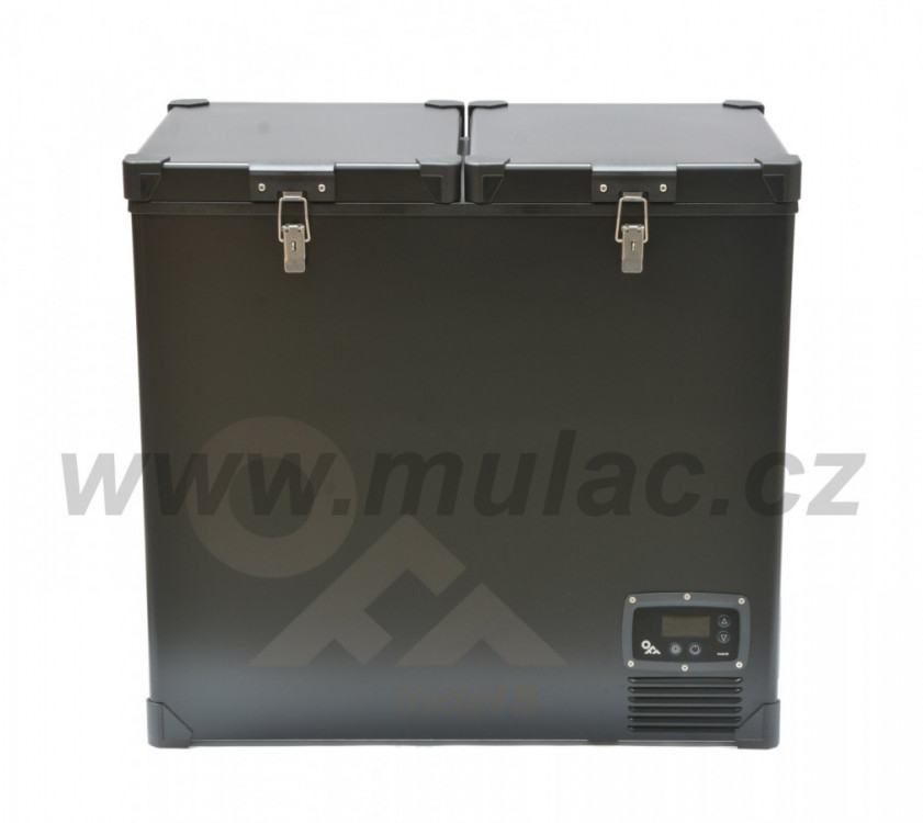 TB118 DD STEEL BLACK OFF kompresorová autochladnička Indel B, 107L, 12/24V č.3