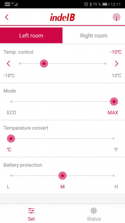 TB118 DD STEEL BLACK OFF kompresorová autochladnička Indel B, 107L, 12/24V č.11