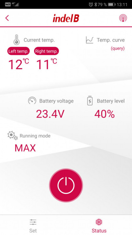TB118 DD STEEL BLACK OFF kompresorová autochladnička Indel B, 107L, 12/24V č.13