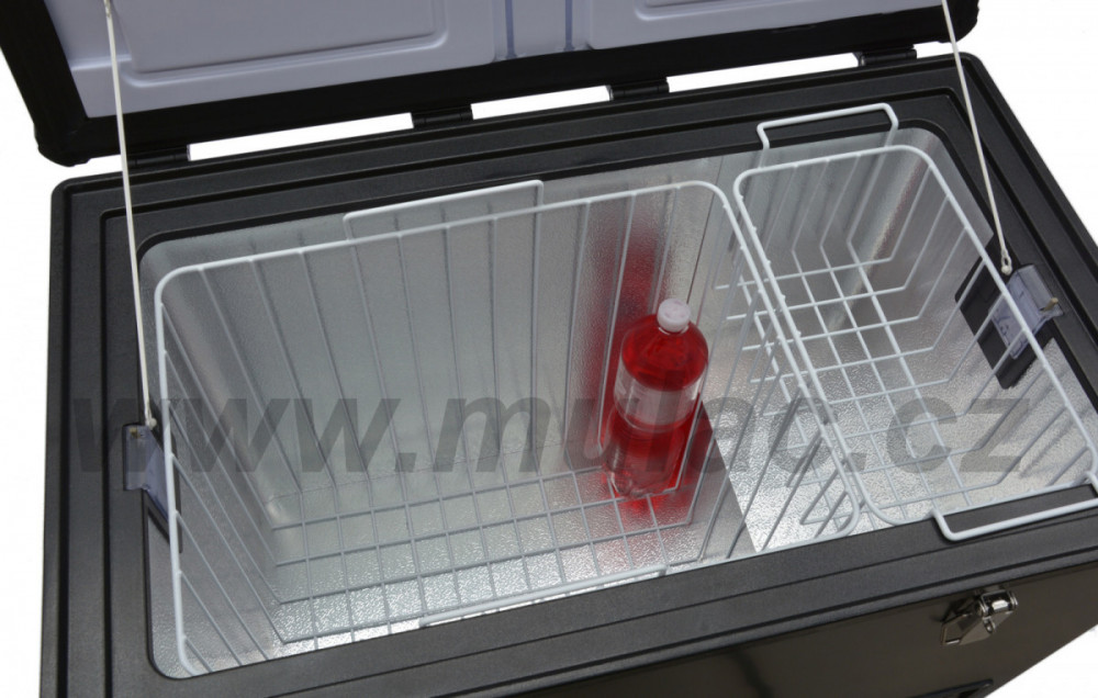 TB100 STEEL BLACK OFF Indel B kompresorová autochladnička, 97L, 12/24V č.7