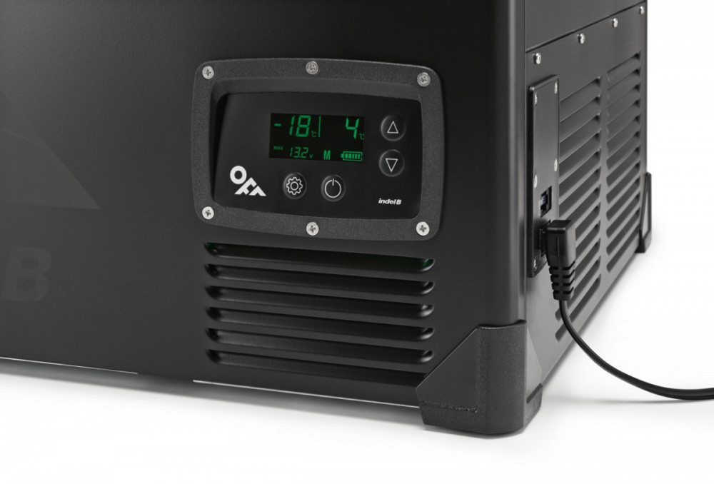 TB65DD STEEL BLACK OFF kompresorová autochladnička Indel B, 60L, 12/24V č.3