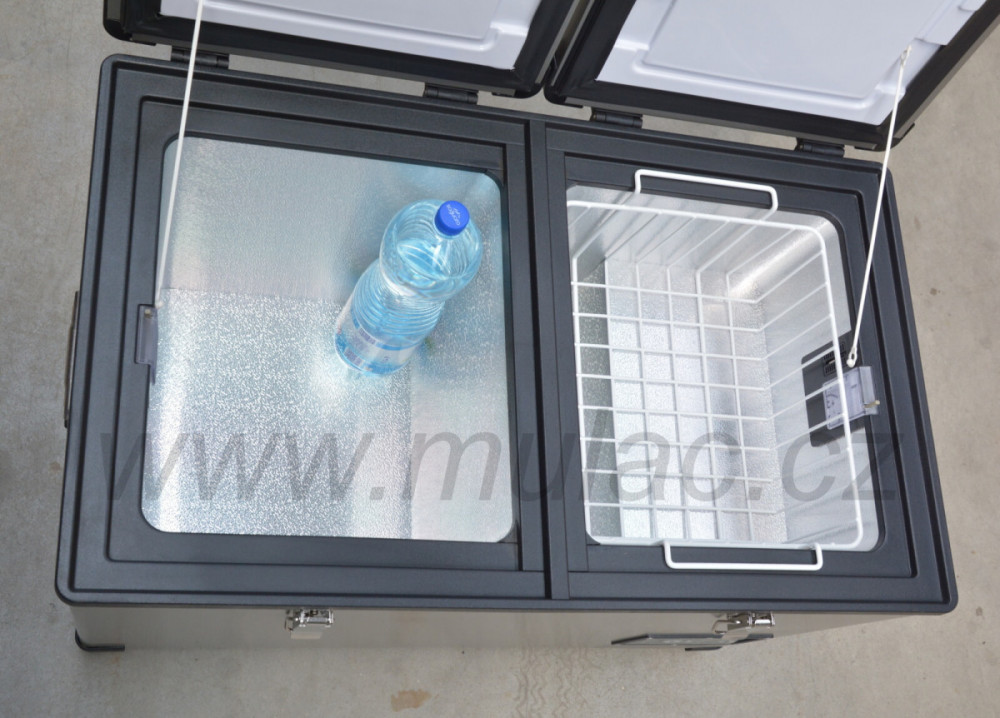 TB65DD STEEL BLACK OFF kompresorová autochladnička Indel B, 60L, 12/24V č.6