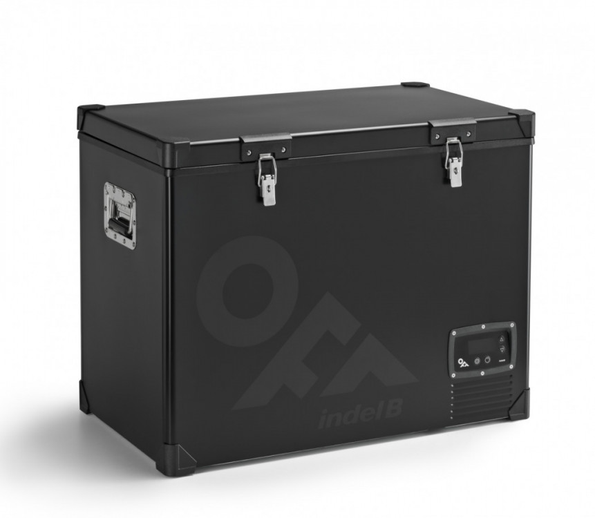 TB100 STEEL BLACK OFF Indel B kompresorová autochladnička, 97L, 12/24V č.1