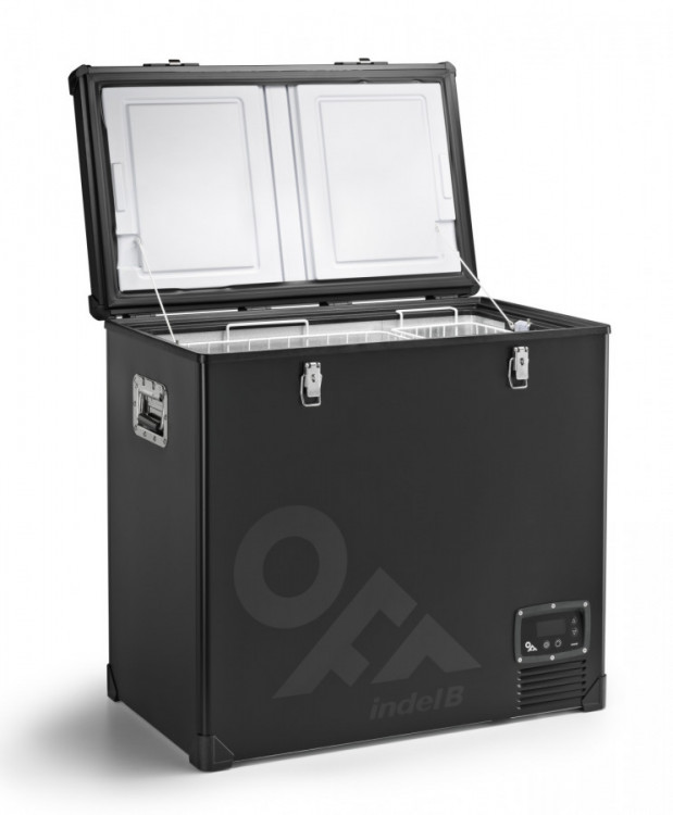 TB130 STEEL BLACK OFF kompresorová autochladnička, 124 litrů, 12/24V č.2