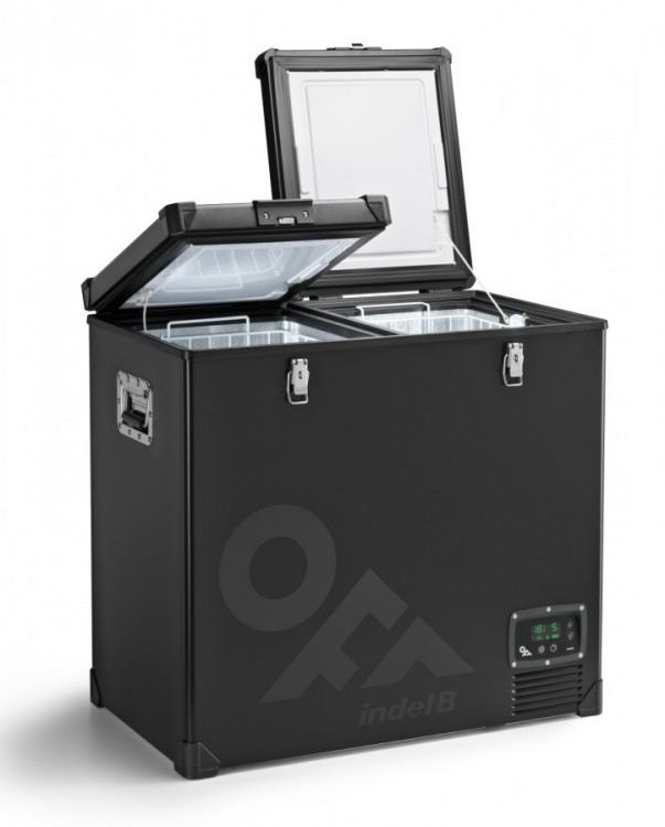 TB118 DD STEEL BLACK OFF kompresorová autochladnička Indel B, 107L, 12/24V č.2