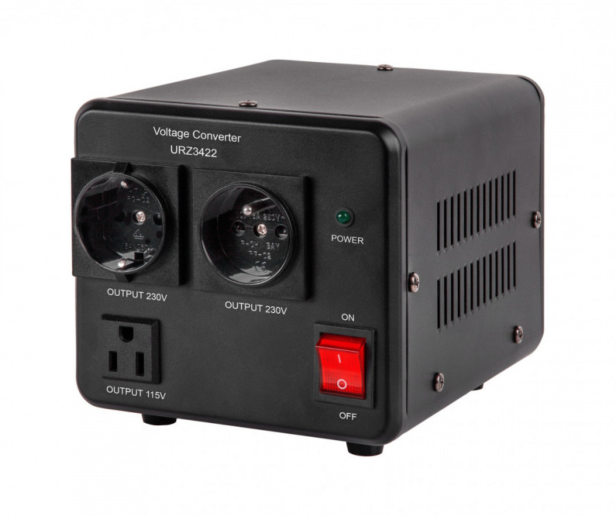 KEMOT URZ3422 měnič 230V <->110V 800W/1000VA