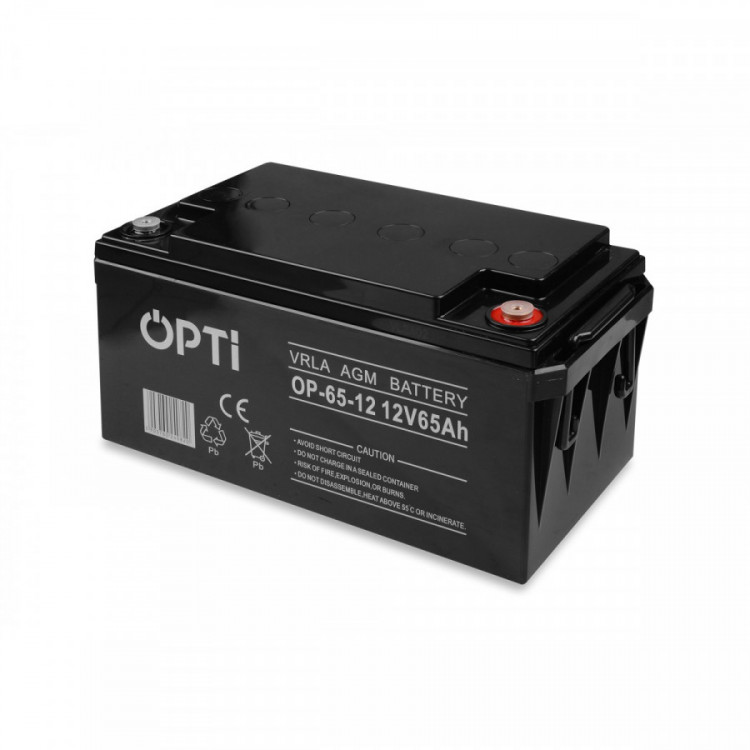 Baterie OP-65-12 OPTI 12V 65Ah č.1