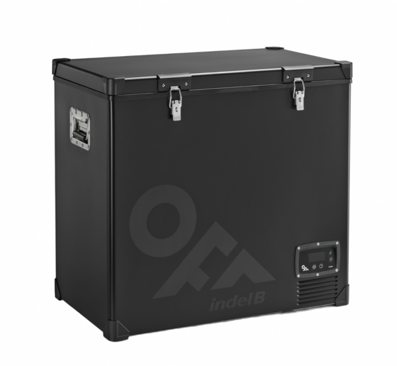 TB130 STEEL BLACK OFF kompresorová autochladnička, 124 litrů, 12/24V č.1