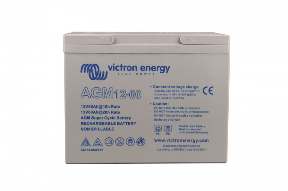 Victron Energy 12V 60Ah AGM Super Cycle BAT412060082 č.3