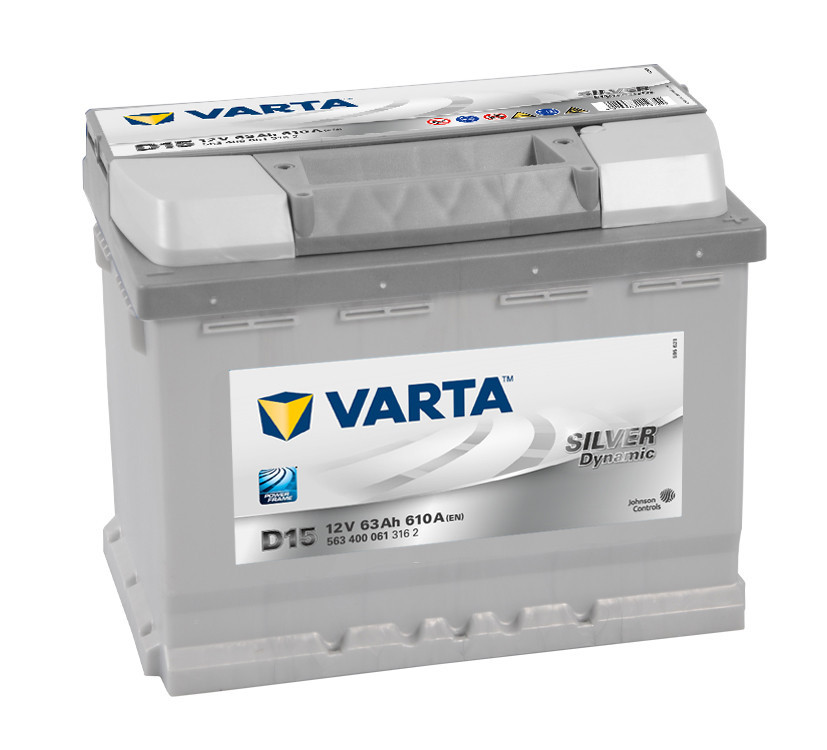 Autobaterie 563400 VARTA SILVER 12V/ 63Ah/610A