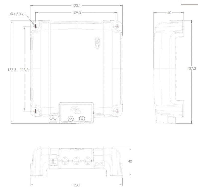 Orion XS 12/12-50A DC-DC SMART nabíječ neizolovaný č.6