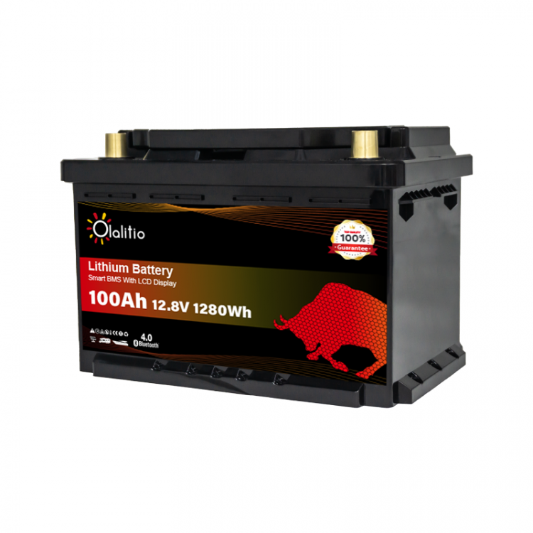 OLALITIO LiFePO4 12,8V/100Ah 1280Wh OLA-12-100SLN3