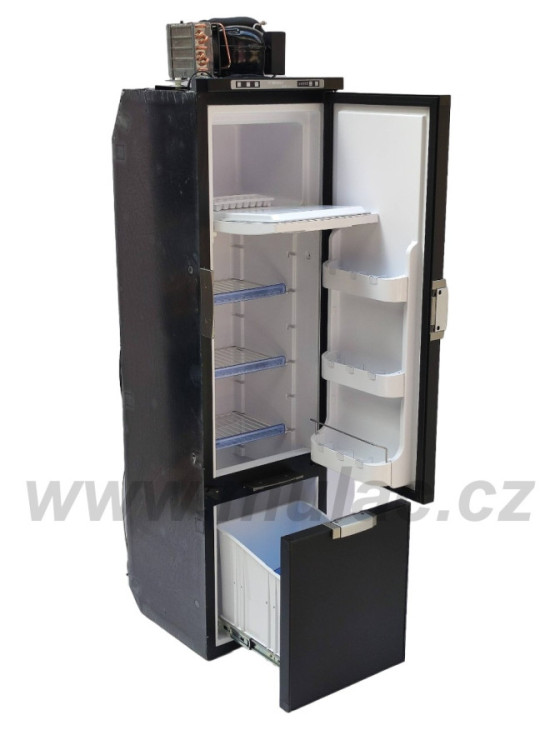 Vitrifrigo SLIM 150 CHR 12/24V 150 litrů - černá č.5