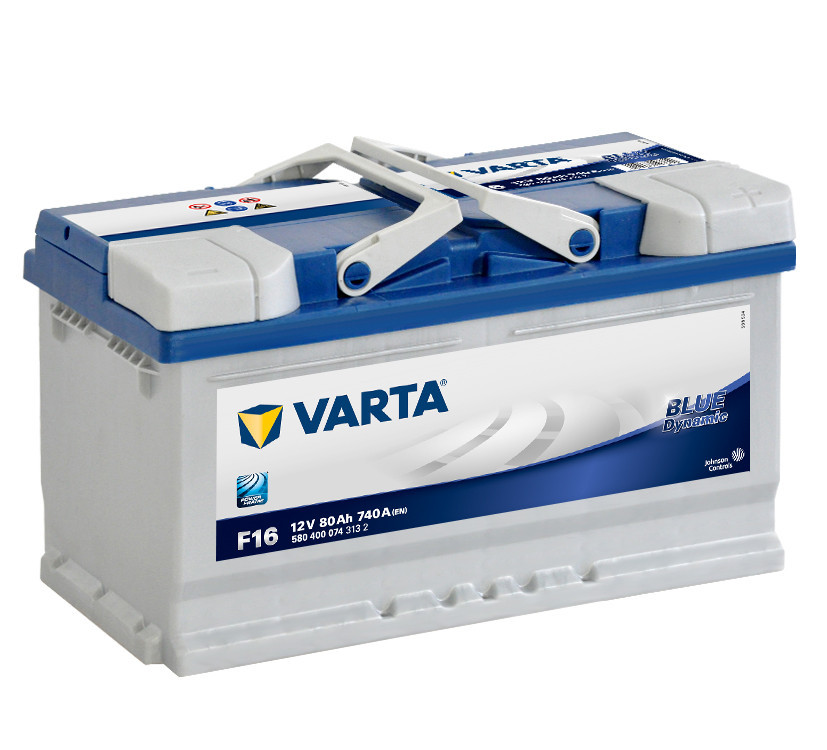 Autobaterie 580406 VARTA BLUE 12V/ 80Ah/740A č.2