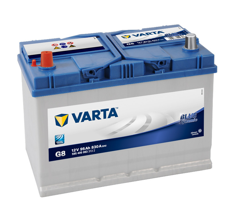 Autobaterie 595405 VARTA BLUE 12V/ 95Ah/830A č. 1