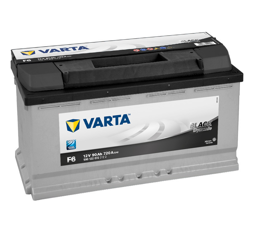 Autobaterie 590122 VARTA BLACK 12V/ 90Ah/720A č. 1