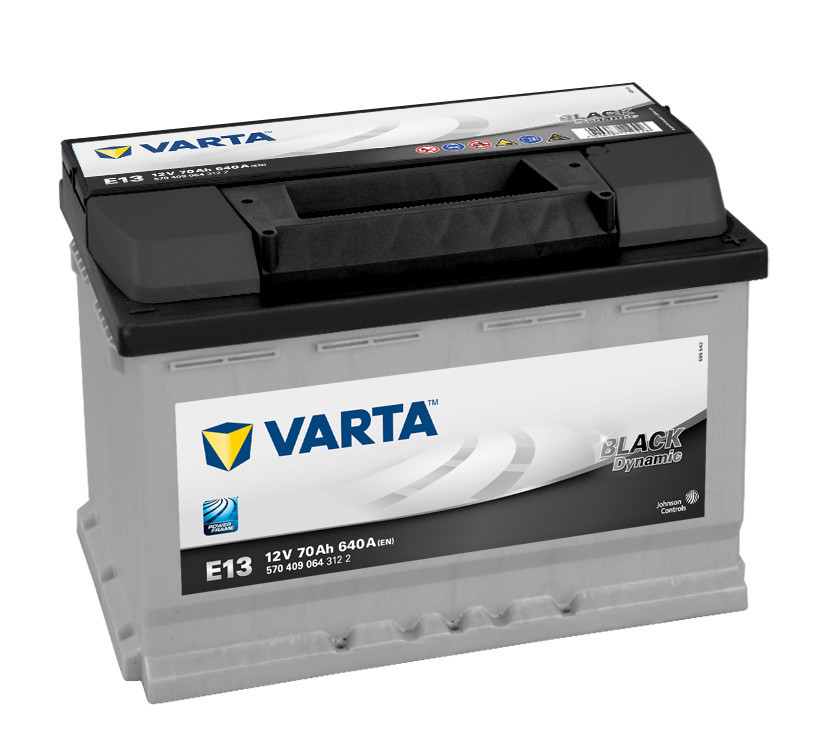 Autobaterie 570409 VARTA BLACK 12V/ 70Ah/640A č. 1