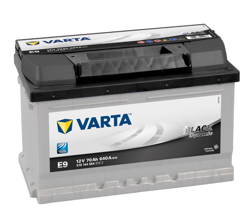 Autobaterie 570144 VARTA BLACK 12V/ 70Ah/640A č. 1