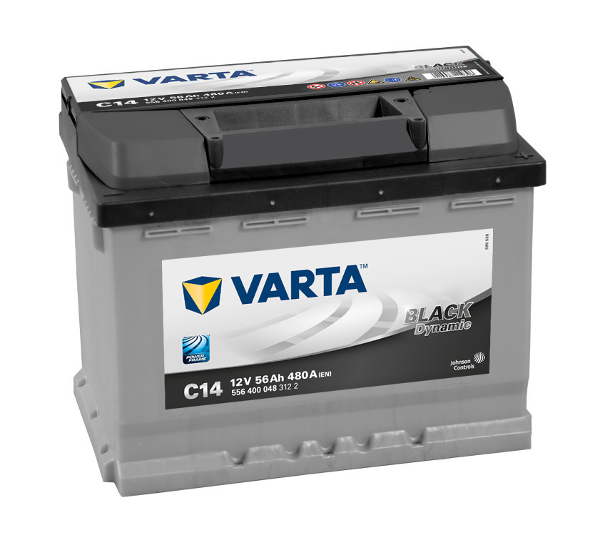 Autobaterie 556400 VARTA BLACK 12V/ 56Ah/480A č. 1