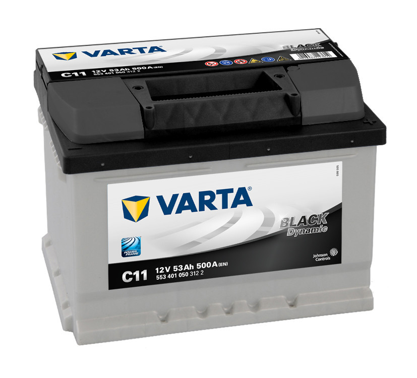 Autobaterie 553401 VARTA BLACK 12V/ 53Ah/470A č. 1